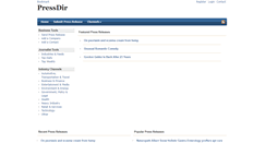 Desktop Screenshot of pressdir.com